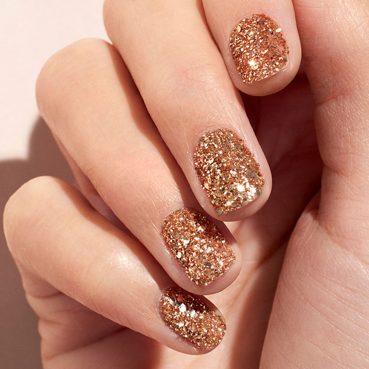 Paillettes biodégradables Rose Gold