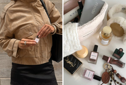 Lifestyle porté Sandstone par dagmarajarzynka, Lifestyle beauty Freckles et Milky Pink par first.gloss
