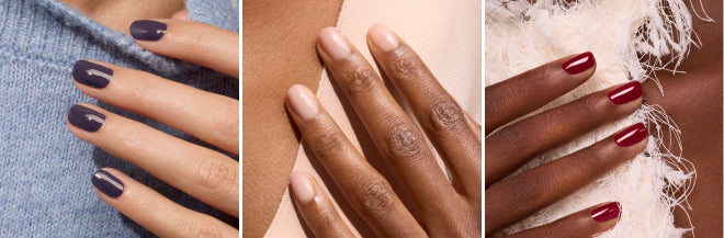 Lifestyle porté vernis Queen of Night, Pale Rose, Amour