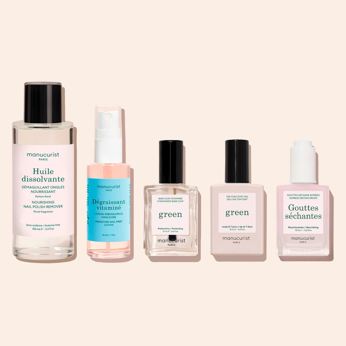 Trio Base Top Dissolvant Green™