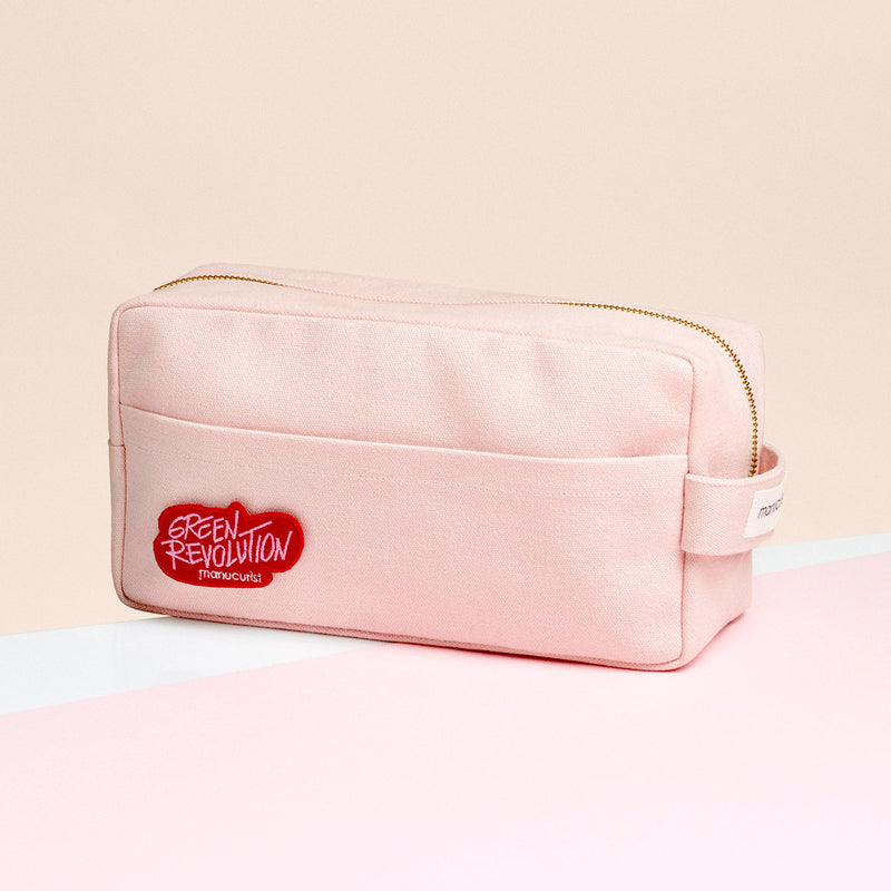 Pochette Rose coton bio