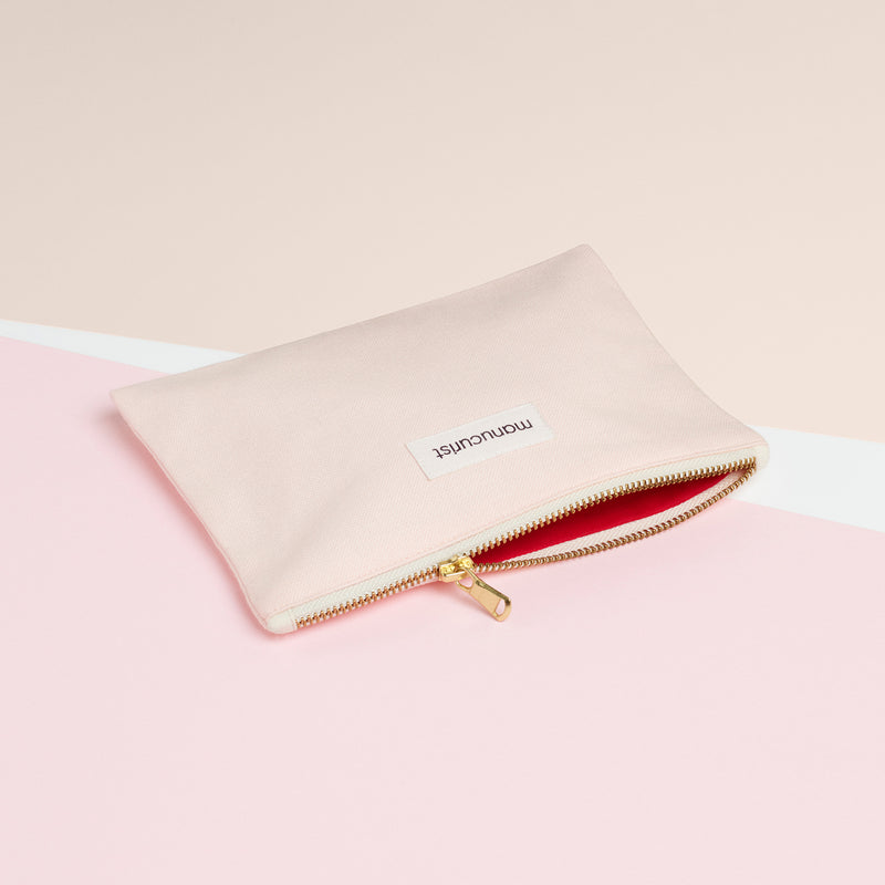 Trousse Rose coton bio